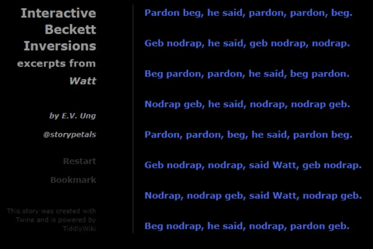 Portada de Interactive Beckett Inversions