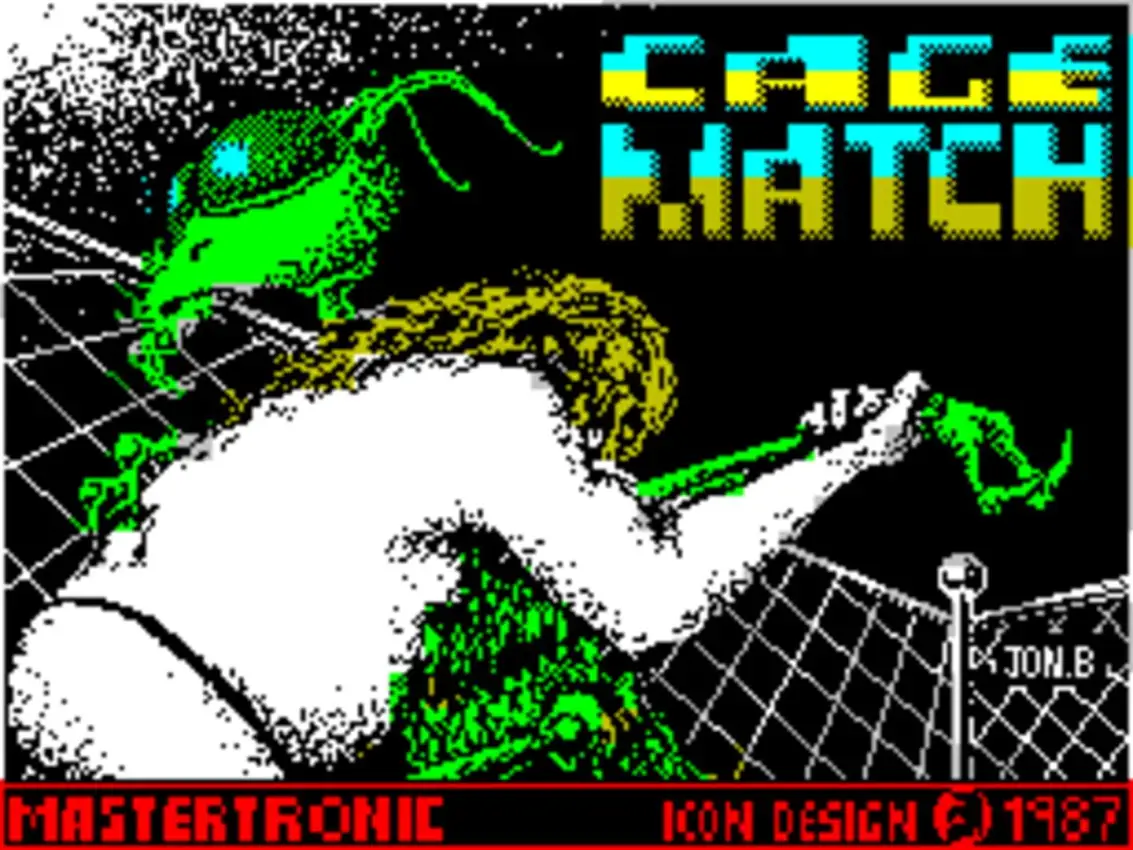 Portada de Intergalactic Cage Match