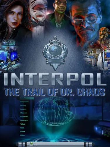 Portada de Interpol: The Trail of Dr. Chaos
