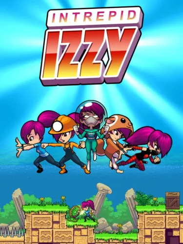 Portada oficial del videojuego Intrepid Izzy