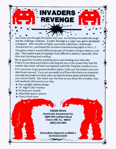 Portada de Invader’s Revenge