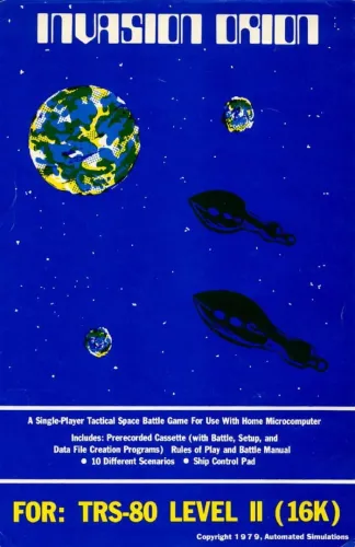 Portada de Invasion Orion