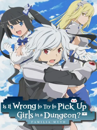Portada de Is It Wrong to Try to Pick Up Girls in a Dungeon? Infinite Combate