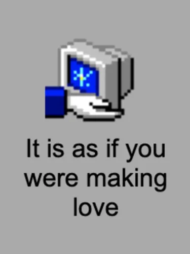 Portada de It Is As If You Were Making Love