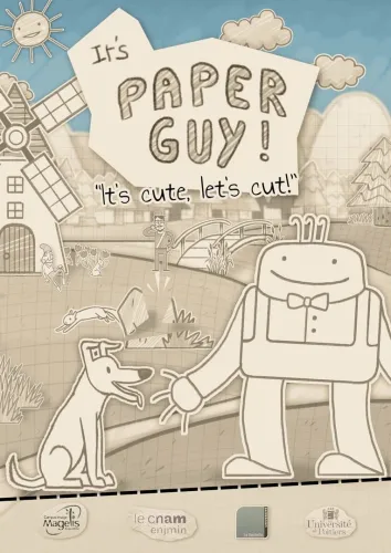 Portada de It’s Paper Guy!