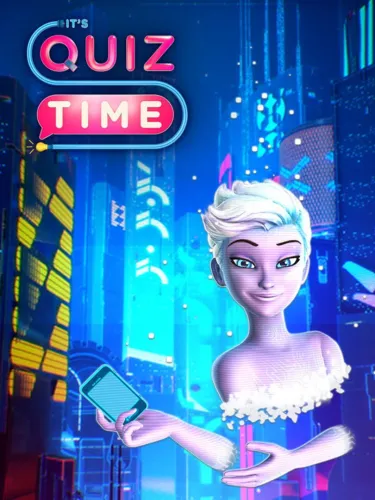 Portada oficial del videojuego It’s Quiz Time