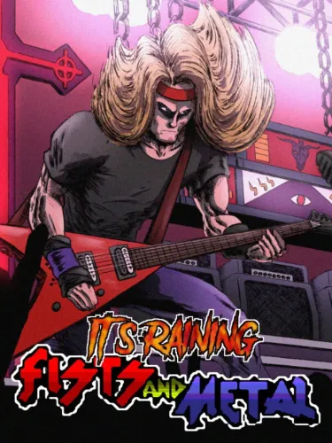 Portada de It’s Raining Fists and Metal