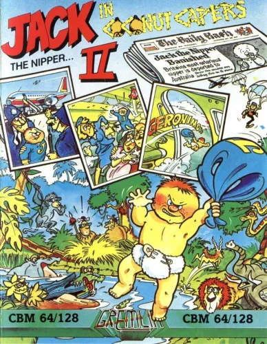 Portada de Jack the Nipper II: In Coconut Capers