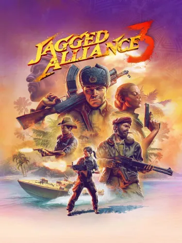 Portada oficial del videojuego Jagged Alliance 3
