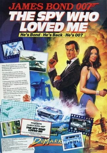 Portada de James Bond 007: The Spy Who Loved Me