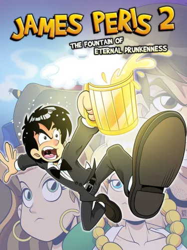 Portada de James Peris 2: The Fountain of Eternal Drunkenness