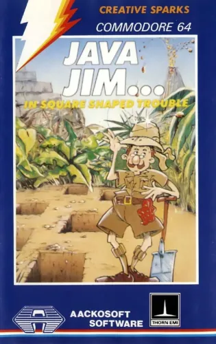 Portada de Java Jim in Square Shaped Trouble