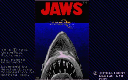 Portada de Jaws: The Computer Game