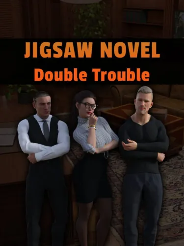 Portada de Jigsaw Novel: Double Trouble