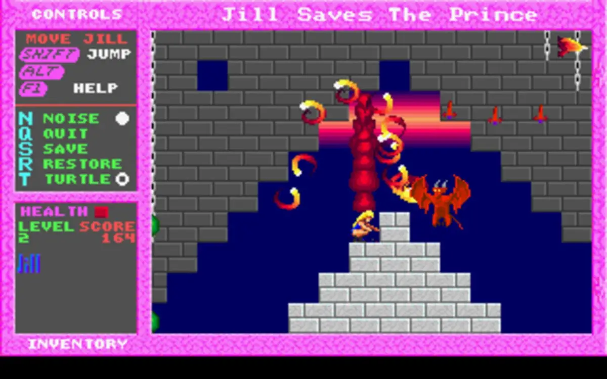 Jill Saves the Prince