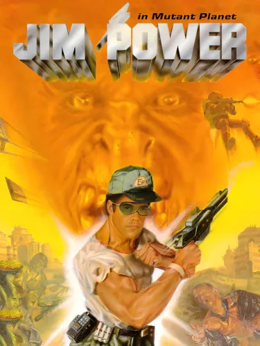 Portada de Jim Power in Mutant Planet