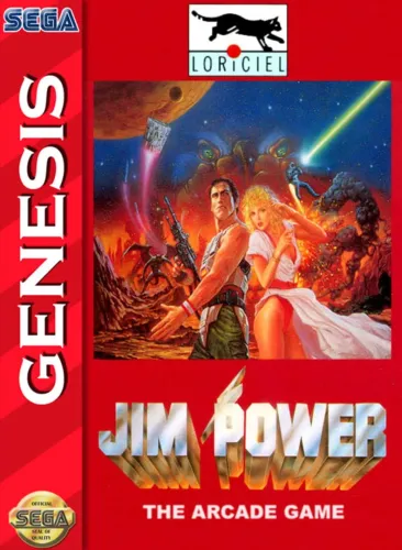 Portada de Jim Power: The Arcade Game
