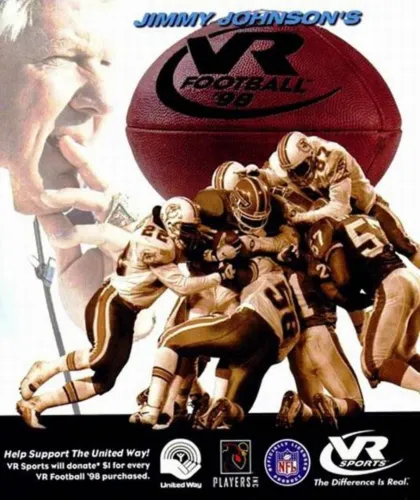 Portada de Jimmy Johnson’s VR Football ’98
