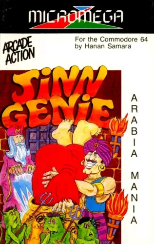 Portada de Jinn Genie: Arabia Mania