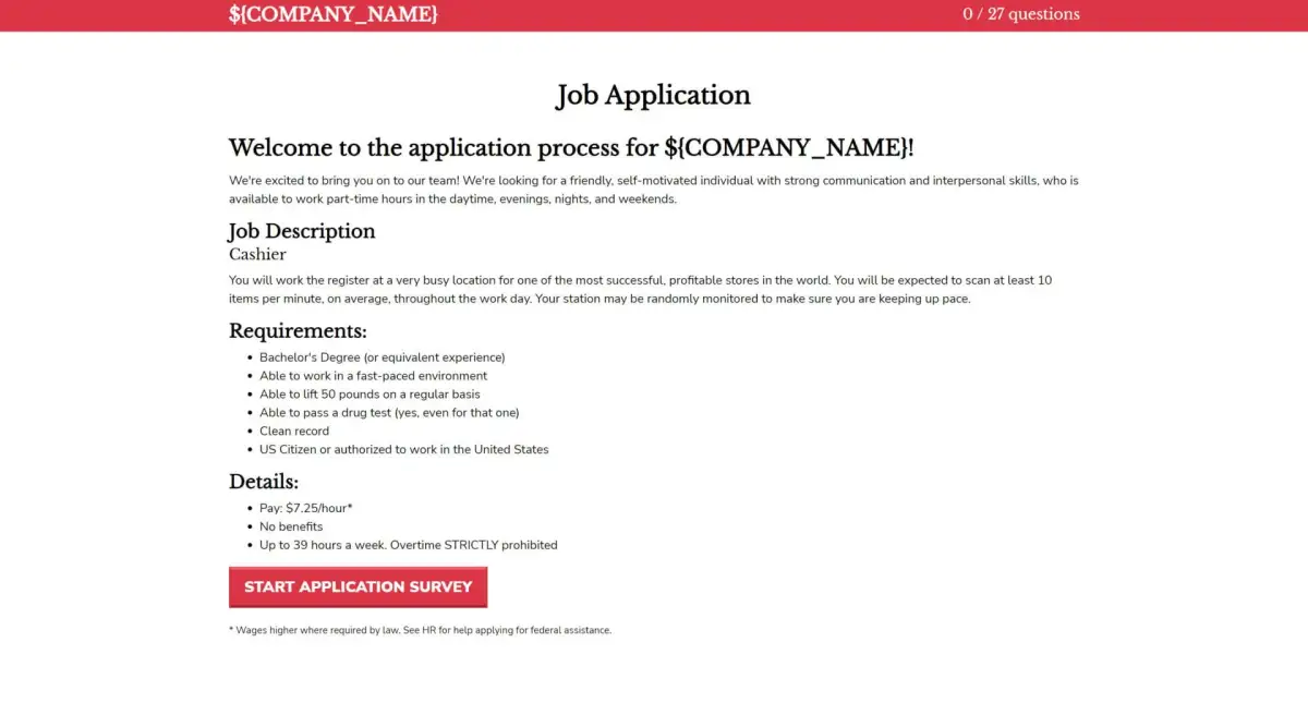 Portada de Job Application Simulator