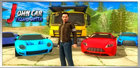 Portada de John: Car Transporter Truck 3D