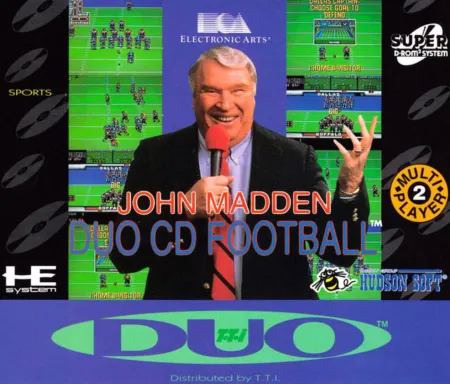 Portada de John Madden Duo CD Football