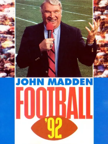 Portada oficial del videojuego John Madden Football ’92