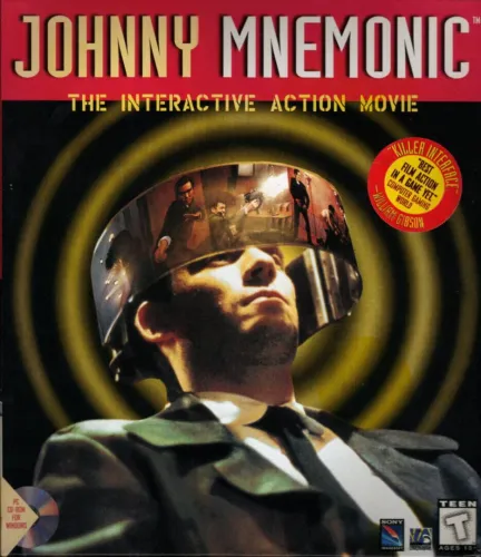 Portada de Johnny Mnemonic