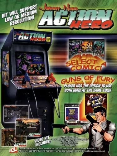 Portada de Johnny Nero Action Hero