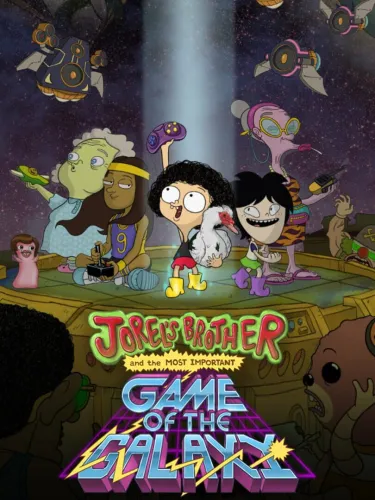 Portada oficial del videojuego Jorel’s Brother and the Most Important Game of the Galaxy