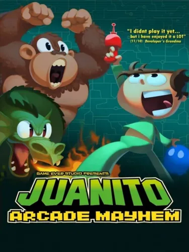 Portada de Juanito Arcade Mayhem