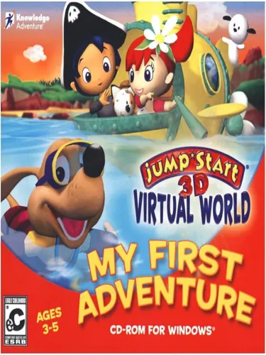 Portada de JumpStart 3D Virtual World: My First Adventure