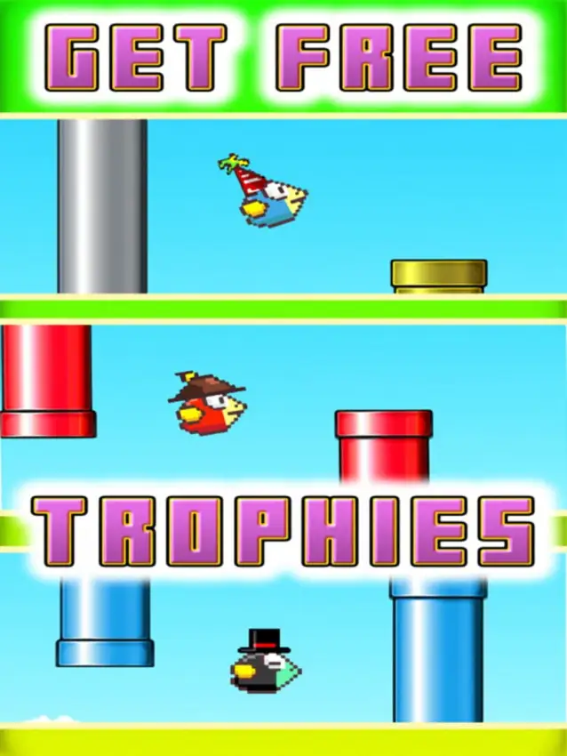Portada de Jumpy Red Bird: Tube Hopper