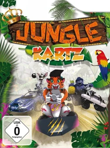 Portada de Jungle Kartz