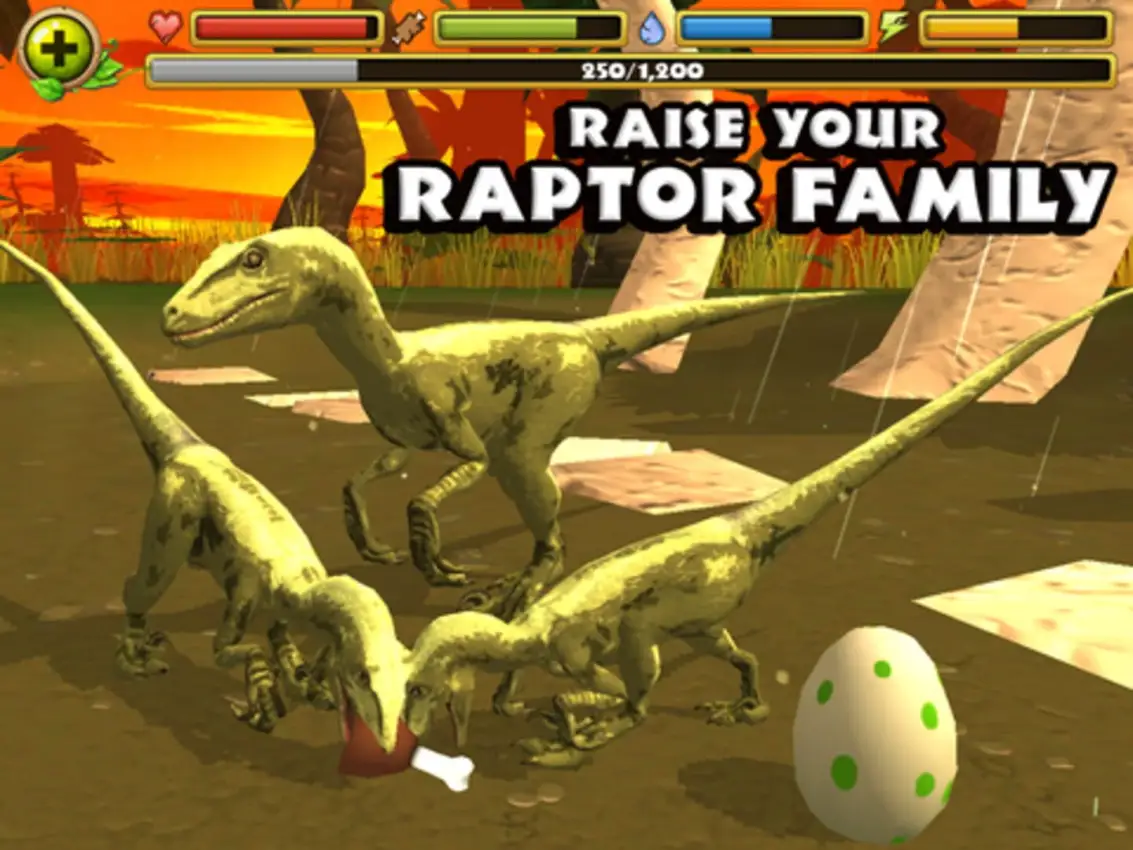 Jurassic Life: Velociraptor Dinosaur Simulator