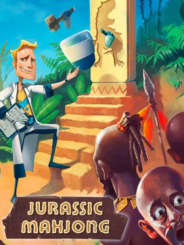 Portada de Jurassic Mahjong