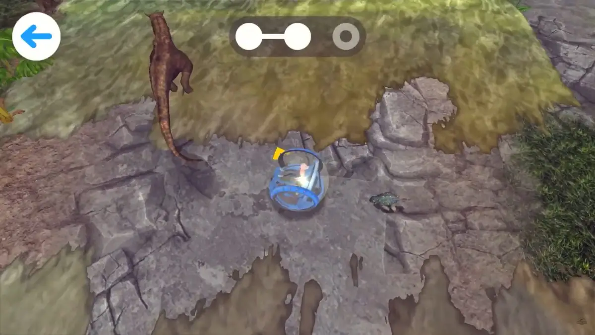 Jurassic World: Camp Cretaceous – Gyrosphere Minigame