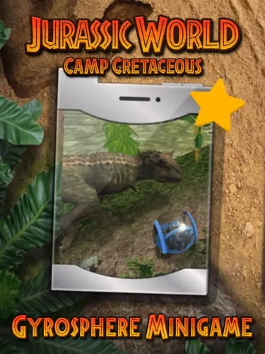 Portada de Jurassic World: Camp Cretaceous – Gyrosphere Minigame