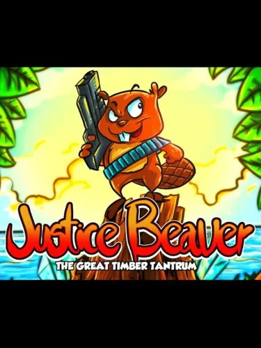 Portada oficial del videojuego Justice Beaver: The Great Timber Tantrum