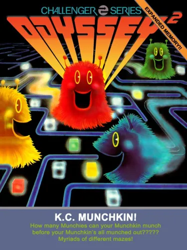Portada oficial del videojuego K.C. Munchkin!