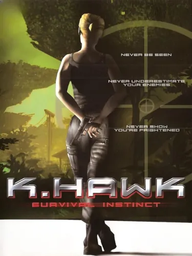 Portada de K. Hawk: Survival Instinct