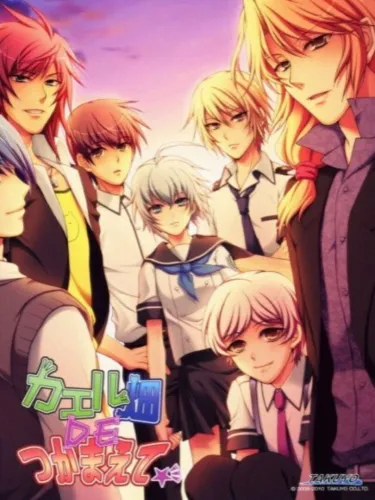 Portada de Kaeru Batake DE Tsukamaete