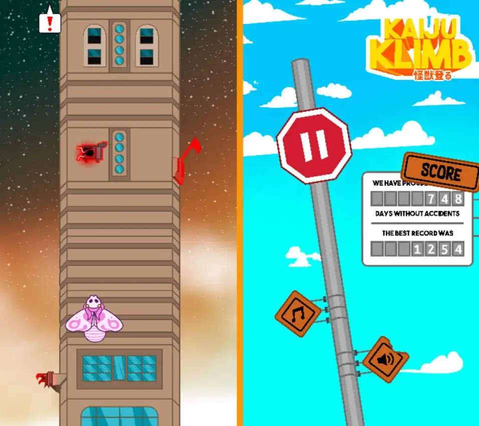 Portada de Kaiju Klimb