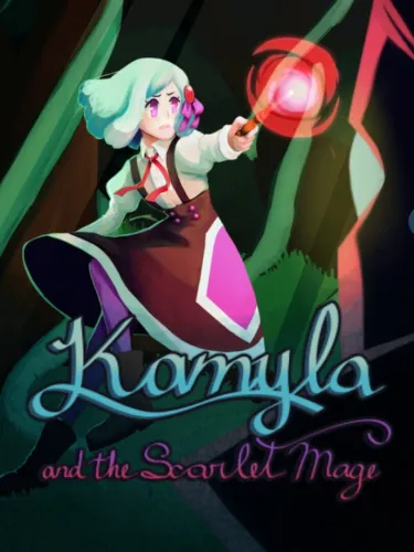Portada de Kamyla and the Scarlet Mage