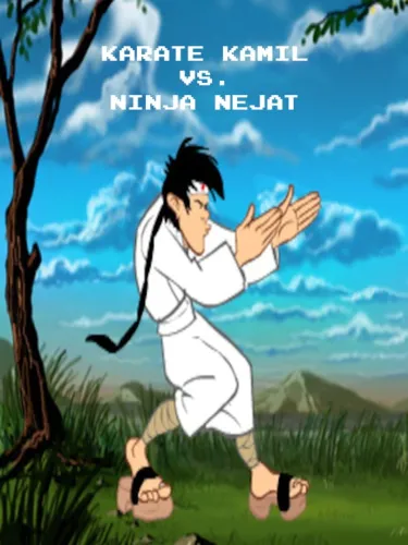 Portada de Karate Kamil vs. Ninja Nejat