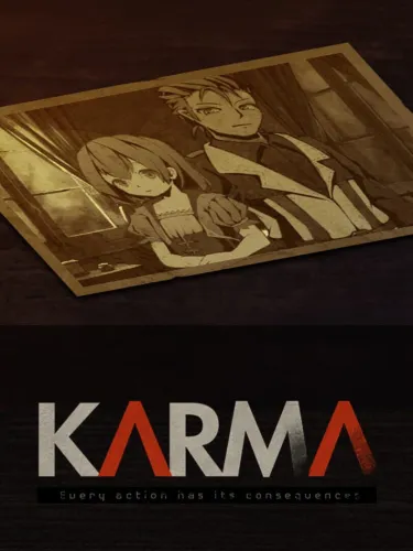Portada de Karma – A Visual Novel About A Dystopia.