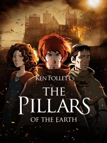 Portada de Ken Follett’s The Pillars of the Earth