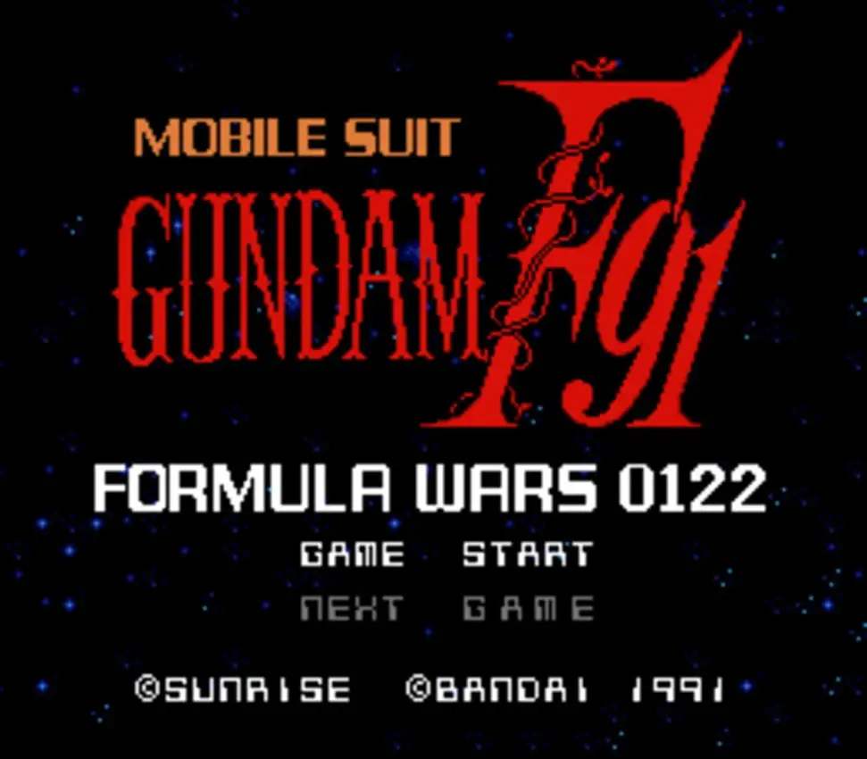 Kidou Senshi Gundam F91: Formula Senki 0122