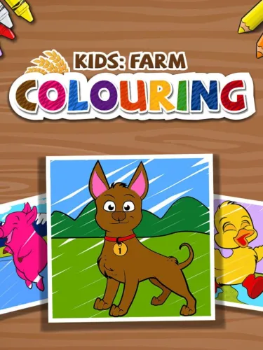 Portada de Kids: Farm Coloring