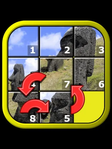 Portada de Kids Slide Puzzle World mystic squares 15 game